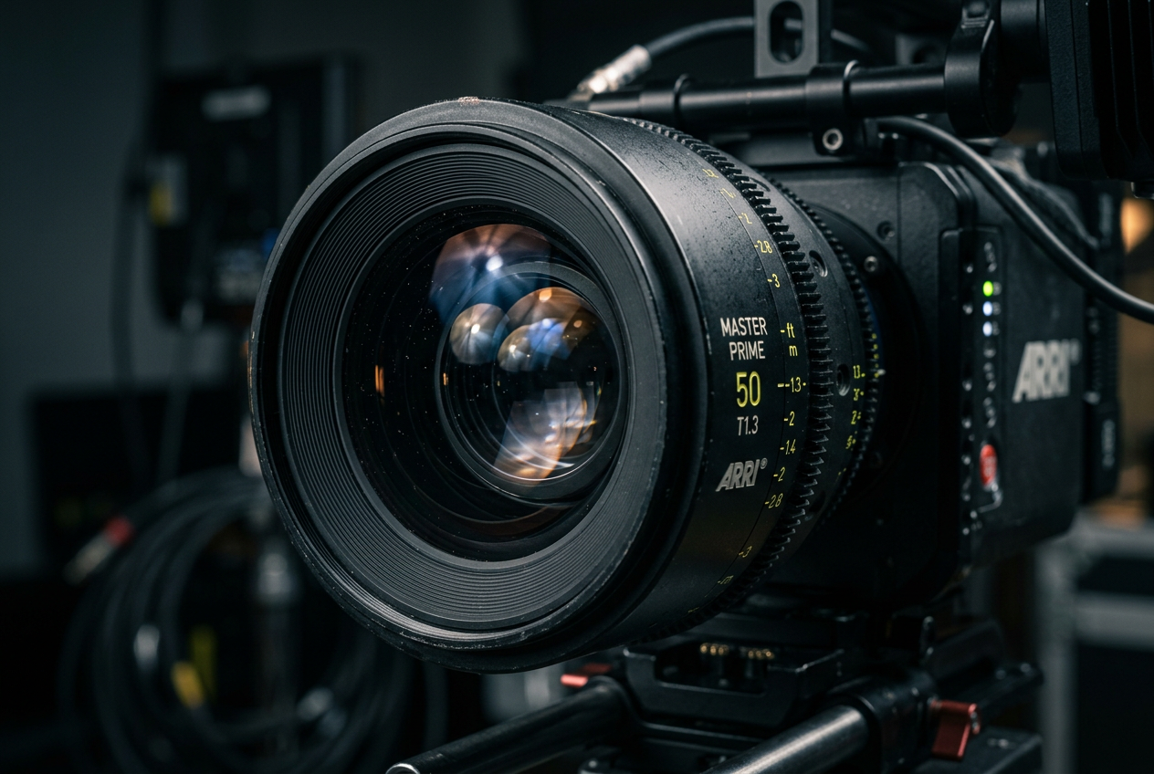 Cinema camera setup